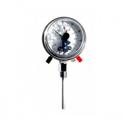 TEMPERATURE GAUGE WITH ELECTRIC CONTACT