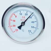 63mm -30-60C  Bimetal industrial thermometer